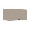 Módulo Armário Aéreo 70cm 1 Porta Basculante 100% MDF Cozinha Provence Robel Fendi/Fendi Matte