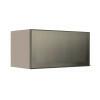 Módulo Armário Aéreo 70cm 1 Porta Basculante Vidro Reflecta Cozinha Modulada Robel Fendi