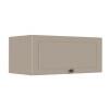 Módulo Armário Aéreo 80cm 1 Porta Basculante 100% MDF Cozinha Provence Robel Fendi/Fendi Matte