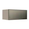 Módulo Armário Aéreo 80cm 1 Porta Basculante Vidro Reflecta Cozinha Modulada Robel Fendi