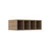 Módulo Nicho Adega Horizontal 60x20x34cm 100% MDF Cozinha Modulada Robel Hanover