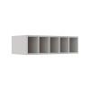 Módulo Nicho Adega Horizontal 70x20x34cm 100% MDF Cozinha Modulada Robel Branco
