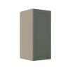 Módulo Armário Aéreo 68x30x34cm 1 Porta 100% MDF Cozinha Modulada Provence Robel Fendi/Sálvia Matte