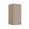 Módulo Armário Aéreo 68x30x34cm 1 Porta 100% MDF Cozinha Modulada Provence Robel Hanover/Fendi Matte