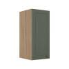 Módulo Armário Aéreo 68x30x34cm 1 Porta 100% MDF Cozinha Modulada Provence Robel Hanover/Sálvia Matte