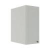 Módulo Armário Aéreo 68x30x56cm 1 Porta 100% MDF Cozinha Modulada Provence Robel Branco/Branco Matte