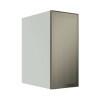 Módulo Armário Aéreo 68x30x56cm 1 Porta Vidro Reflecta Cozinha Modulada Robel Branco