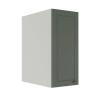 Módulo Armário Aéreo 68x30x56cm 1 Porta 100% MDF Cozinha Modulada Provence Robel Branco/Sálvia Matte