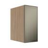 Módulo Armário Aéreo 68x30x56cm 1 Porta Vidro Reflecta Cozinha Modulada Robel Hanover