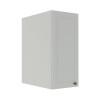 Módulo Armário Aéreo 68x35x56cm 1 Porta 100% MDF Cozinha Modulada Provence Robel Branco/Branco Matte