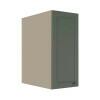 Módulo Armário Aéreo 68x35x56cm 1 Porta 100% MDF Cozinha Modulada Provence Robel Fendi/Sálvia Matte