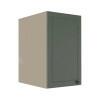 Módulo Armário Aéreo 68x40x56cm 1 Porta 100% MDF Cozinha Modulada Provence Robel Fendi/Sálvia Matte