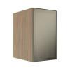 Módulo Armário Aéreo 68x40x56cm 1 Porta Vidro Reflecta Cozinha Modulada Robel Hanover