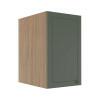 Módulo Armário Aéreo 68x40x56cm 1 Porta 100% MDF Cozinha Modulada Provence Robel Hanover/Sálvia Matte