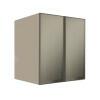Módulo Armário Aéreo 68x60x56cm 2 Portas Vidro Reflecta Cozinha Modulada Robel Fendi