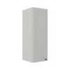 Módulo Armário Aéreo 88x30x34cm 1 Porta 100% MDF Cozinha Provence Robel Branco/Branco Matte