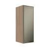 Módulo Armário Aéreo 88x30X34cm 1 Porta Vidro Reflecta Cozinha Modulada Robel Hanover