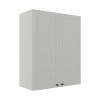Módulo Armário Aéreo 88x70x34cm 2 Portas 100% MDF Cozinha Provence Robel Branco/Branco Matte