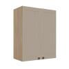 Módulo Armário Aéreo 88x70x34cm 2 Portas 100% MDF Cozinha Provence Robel Hanover/Fendi Matte