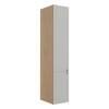 Módulo Paneleiro 208x40x56cm 2 Portas 100% MDF Cozinha Provence Robel Hanover/Branco Matte