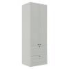 Módulo Paneleiro 172x70x56cm 2 Portas 2 Gavetas 100% MDF Cozinha Provence Robel Branco/Branco Matte