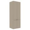 Módulo Paneleiro 208x70x56cm 4 Portas 100% MDF Cozinha Provence Robel Fendi/Fendi Matte