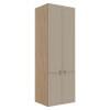 Módulo Paneleiro 208x70x56cm 4 Portas 100% MDF Cozinha Provence Robel Hanover/Fendi Matte