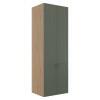 Módulo Paneleiro 208x70x56cm 4 Portas 100% MDF Cozinha Provence Robel Hanover/Salvia Matte