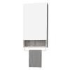 Módulo Vertical Porta Toalha Aimoré 30 Cozimax Branco/Calcare