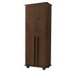 Organizador Multiuso 75cm 2 Portas México RV Móveis Noce