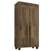 Organizador Multiuso 70cm Lavanderia Quarto Escritório 2 portas Paris RV Móveis Amadeirado