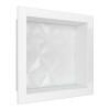 Nicho Para Banheiro 30x30x10 Mármore Sintético Cozimax Branco Textura