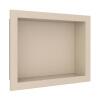 Nicho Para Banheiro 40x30x10 Mármore Sintético Cozimax Bege Liso