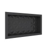 Nicho Parede Para Banheiro 60x30X10 Mármore Sintético CozimaxPreto Textura