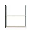 Módulo Nicho Metal 68x60x33cm 2 Prateleiras Cozinha Modulada Robel Aspen