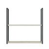 Módulo Nicho Metal 68x70x33cm 2 Prateleiras Cozinha Modulada Robel Aspen