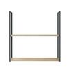 Módulo Nicho Metal 68x70x33cm 2 Prateleiras Cozinha Modulada Robel Hanover
