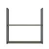 Módulo Nicho Metal 68x70x33cm 2 Prateleiras Cozinha Modulada Robel Salvia