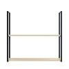 Módulo Nicho Metal 68x80x33cm 2 Prateleiras Cozinha Modulada Robel Fendi