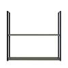 Módulo Nicho Metal 68x80x33cm 2 Prateleiras Cozinha Modulada Robel Salvia