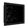 Nicho Para Banheiro 40x30X10 Mármore Sintético Cozimax Preto Textura
