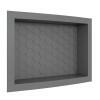 Nicho Para Banheiro 40x27x9.5 Termoplástico Cozimax Chumbo