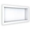 Nicho Para Banheiro 60x30x10 Porcelanato Polido Tradicional Cozimax Branco Liso