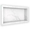 Nicho Para Banheiro 60x30x10 Porcelanato Polido Tradicional Cozimax Branco
