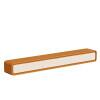 Nicho Rack Suspenso 218cm Cantos Arredondados Liv EDN Cedro/Off White