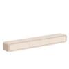 Nicho Rack Suspenso 218cm Cantos Arredondados Liv EDN Off White