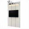 Painel Ripado Para TV até 50¨ LED 135cm Estone 1.4 EDN Off White