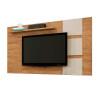 Painel Para TV 55 Polegadas Grécia 1.8 Lukaliam Amêndoa/Off White