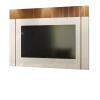 Painel Para TV 70 Polegadas Sagary 1.8 EAX Móveis Off White/Tauari Ripado