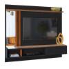 Painel Para TV Até 60 Pol Inovare 1.8 Lukaliam Preto/Canela